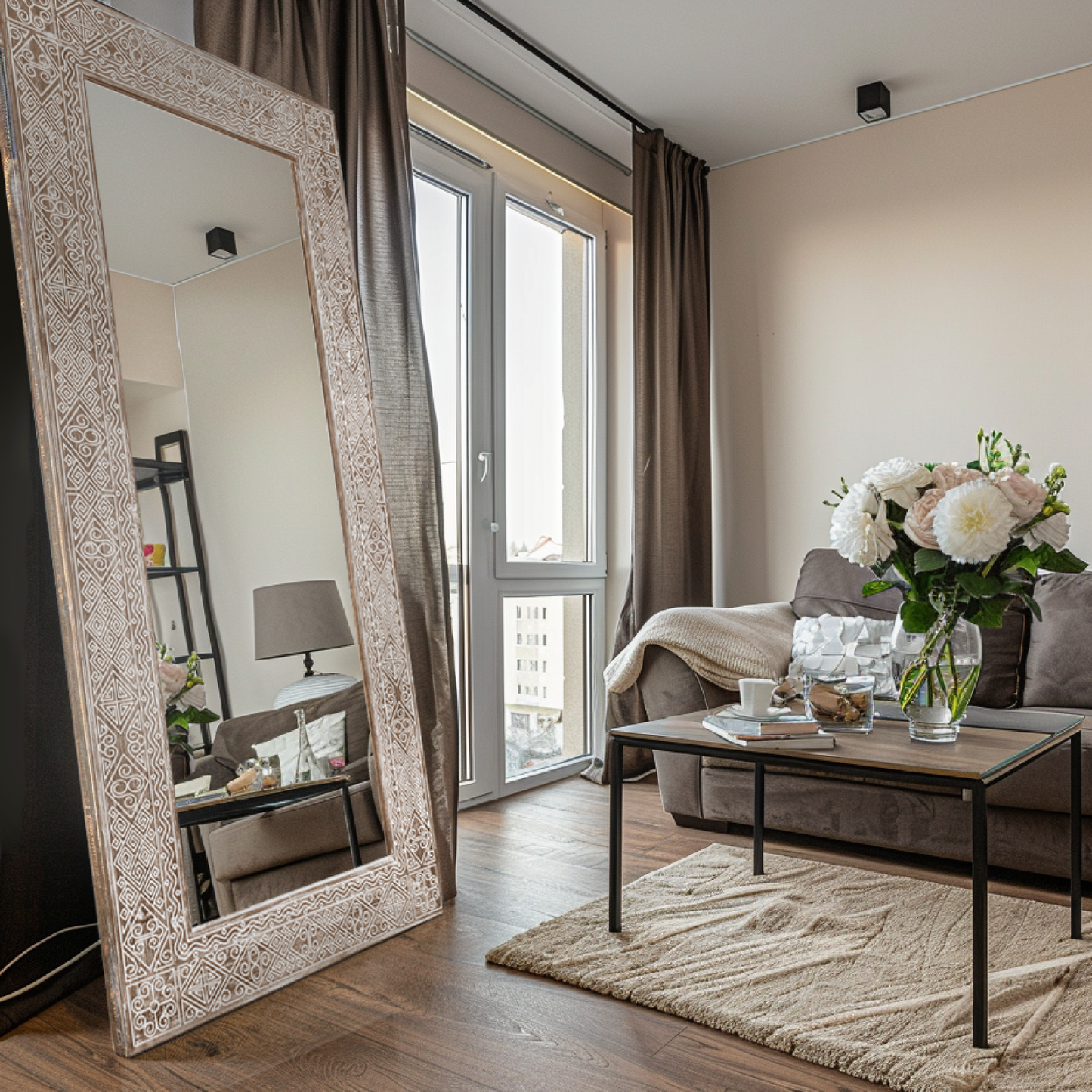 Large Floor Mirror Papua 36x78